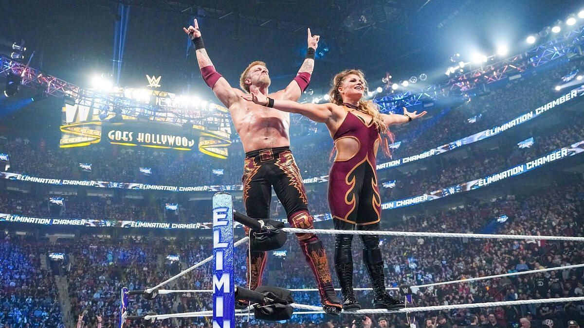 Cope and Beth Phoenix in WWE (Photo credit: WWE.com)